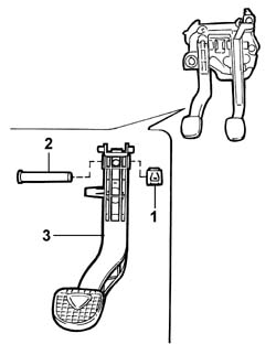 CLUTCH PEDAL - R.R.
