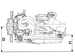 Rear suspension CAMBER ROD - R.R.