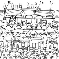 INTAKE MANIFOLD - R.R. and Replace gasket