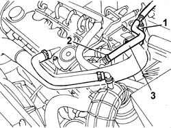 Vacuum pipe for brake servo - r+r
