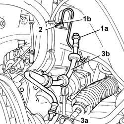 ONE FLEXIBLE PIPE TO FRONT BRAKE CALIPER