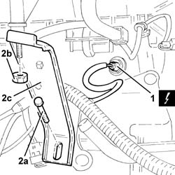 ENGINE - Position on stand and Remove