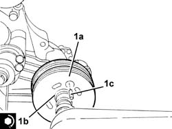 ENGINE - Position on stand and Remove
