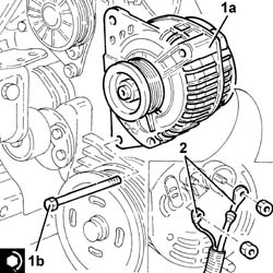 ENGINE - Position on stand and Remove