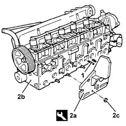 SINGLE CYLINDER HEAD, removed - Overhaul