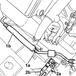 Converter VALVE ON power steering box - R.R.