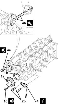 SINGLE CYLINDER HEAD, removed - Overhaul