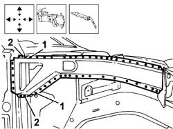 PILLAR PANEL BRACKET/REINFORCEMENT