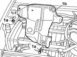 ENGINE - Position on stand and Remove