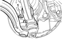 Lower rear track control ARM R.R.