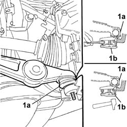 Lower front track control ARMS R.R.