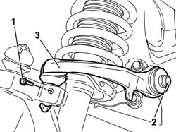 Upper REAR track control ARM R.R.