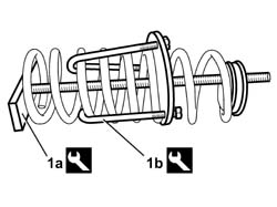 Rear suspension COIL SPRING - R.R.