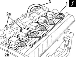 TOOTHED timing BELT - R.R. with engine removed