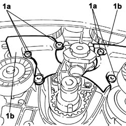 LEFT CYLINDER HEAD - R.R. and replace gasket