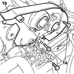 LEFT CYLINDER HEAD - R.R. and replace gasket