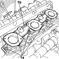LEFT CYLINDER HEAD - R.R. and replace gasket