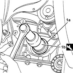 Front crankshaft COVER OIL SEAL - Replace