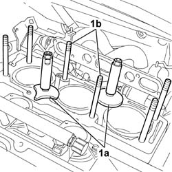 RIGHT CYLINDER HEAD - REMOVING-REFITTING AND REPLACING GASKET