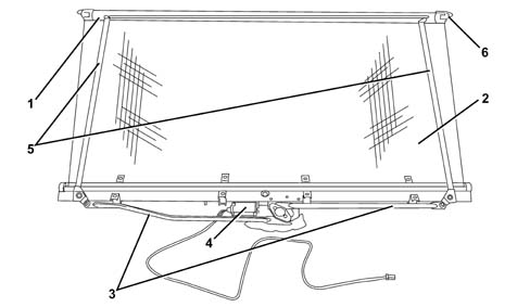 REARSCREEN BLIND (ELECTRIC)
