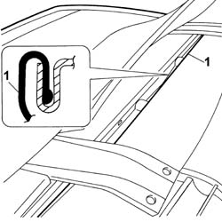 Rear seat backrest frame - R.R.