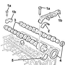 SINGLE CYLINDER HEAD, removed - Overhaul