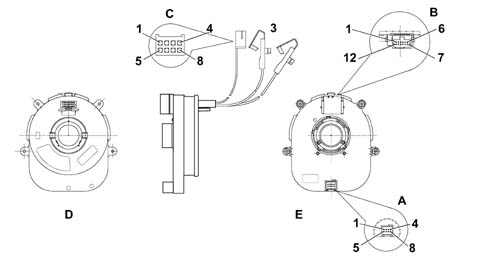 STEERING COLUMN SWITCH UNIT