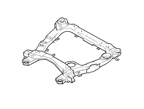 FRONT SUSPENSION WITH VIRTUAL STEERING AXLE