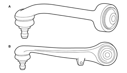 FRONT SUSPENSION WITH VIRTUAL STEERING AXLE