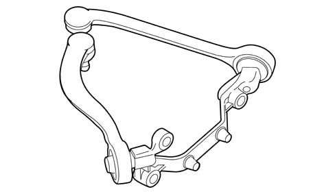 FRONT SUSPENSION WITH VIRTUAL STEERING AXLE
