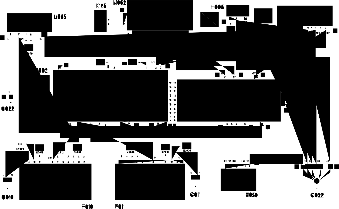 DIPPED BEAMS WIRING DIAGRAM