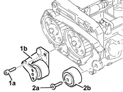 Right CYLINDER HEAD - Overhaul - Dismantling