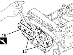 Right CYLINDER HEAD - Overhaul - Dismantling