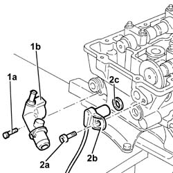 Right CYLINDER HEAD - Overhaul - Dismantling