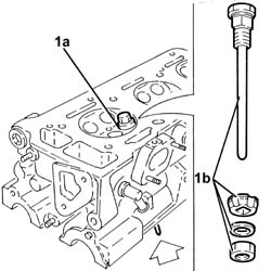 Right CYLINDER HEAD - Overhaul - Dismantling