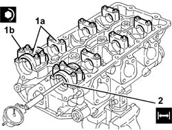 Right CYLINDER HEAD - Overhaul - Dismantling