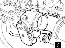 THROTTLE CASING - R.R.