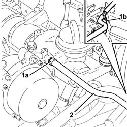 Vacuum pipe for brake servo - r+r