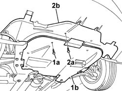 PROTECTION/GUARD under engine - R.R.