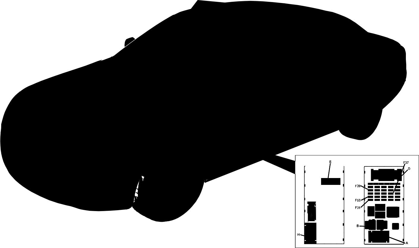 REVERSING LIGHTS LOCATION COMPONENTS