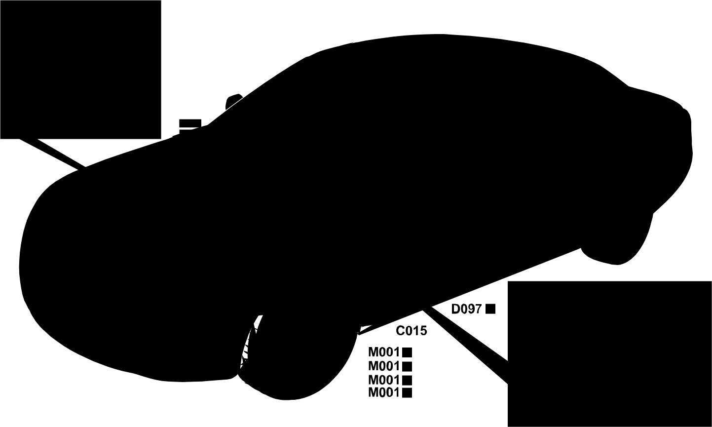 ELECTRIC HANDBRAKE LOCATION COMPONENTS