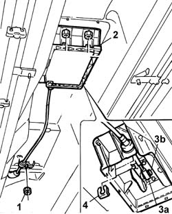 Gear engagement CABLE - R.R.