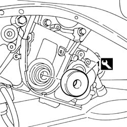 Front crankshaft COVER OIL SEAL - Replace