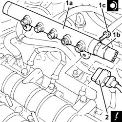 SINGLE FUEL MANIFOLD PIPE - R.R.
