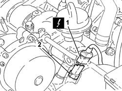 Engine COOLANT TEMPERATURE SENSOR - R.R.