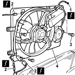 TURBOCHARGER - EXHAUST MANIFOLD - HOSE CONNECTED TO EXHAUST PIPE - R.R.