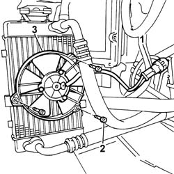 Engine oil radiator cooling FAN - R.R.