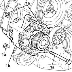 ENGINE - Position on stand and Remove