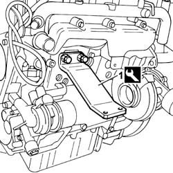 ENGINE - Position on stand and Remove