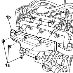 ENGINE - Position on stand and Remove